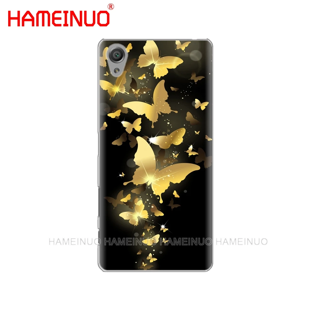 HAMEINUO бабочка на белой розы цветок крышка чехол для телефона для sony xperia z2 z3 z4 z5 mini плюс aqua M4 M5 E4 E5 E6 C4 C5 - Цвет: 90923