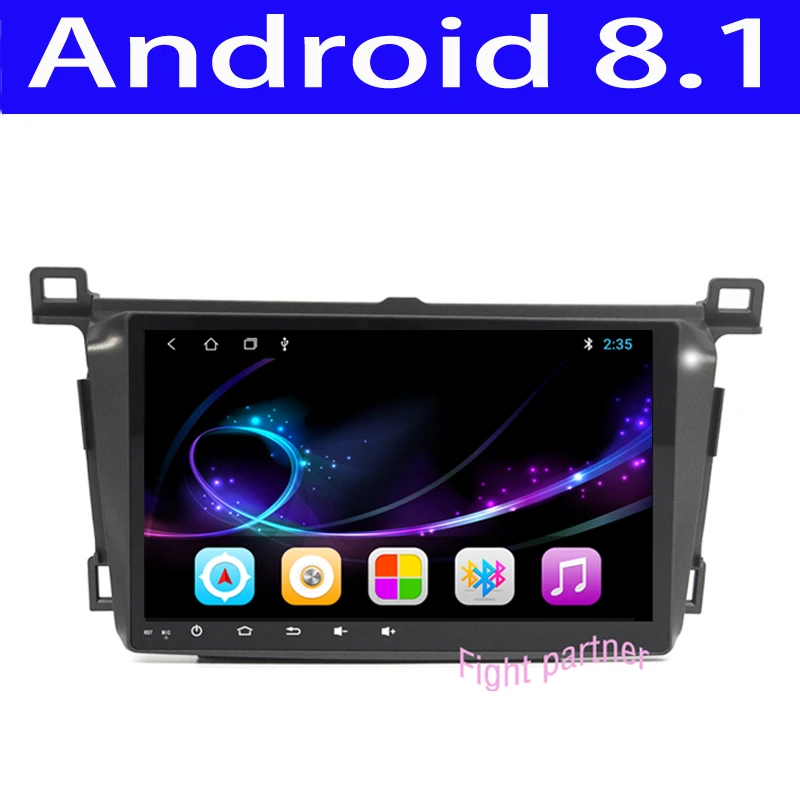 Новейший автомобильный dvd плеер Android 8 1 с gps навигацией для Toyota RAV4 2012 2013 2014 2015 2016 по