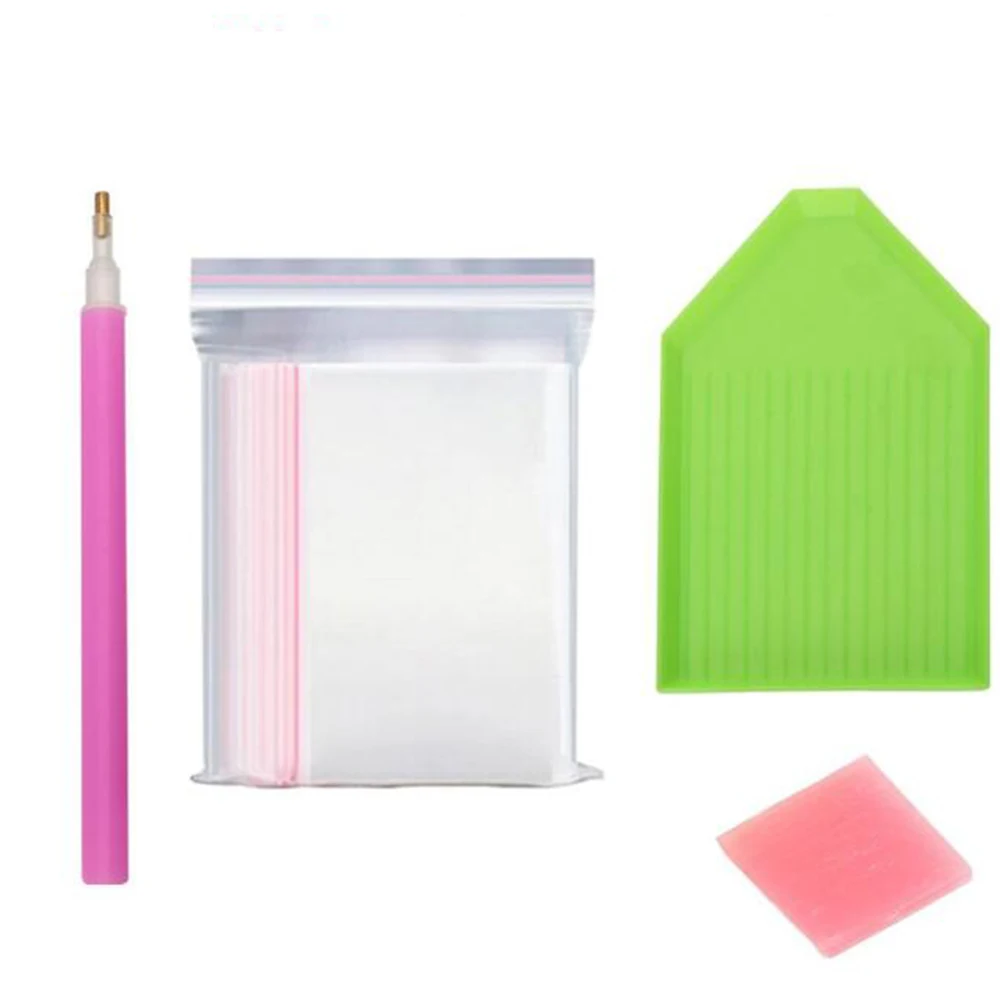 DIY Кристальный узор Алмазная вышивка 5D алмазная картина брелки круглые Единорог