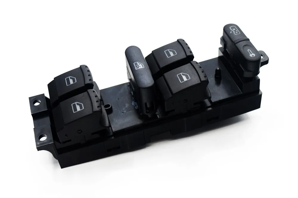 Окно Главный переключатель кнопка консоль для Volkswagen Golf Jetta Bora Passat B5 Seat Leon Toledo 1999-2006 1J4 959 857 D 1J4959857D