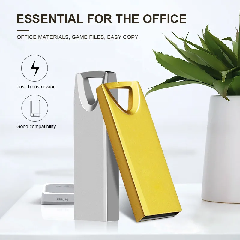 Простой USB флеш-накопитель 64 Гб Водонепроницаемый 2 0 Флешка 32 16 u-диск 8 ГБ 4