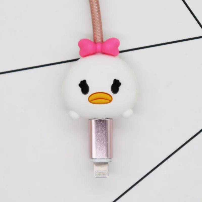 10 шт./лот, кабель, аксессуар, защита кабеля для iphone 5, 6, 7, 8, USB линия передачи данных, защита, кукла, животное, аксессуар, Кабельный органайзер