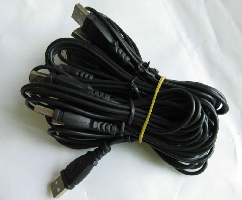 3 шт./Артикул Новый прямой USB 2 0 A штекер в DC 5 5*2 1 мм мужской удлинитель Шнур Разъемы