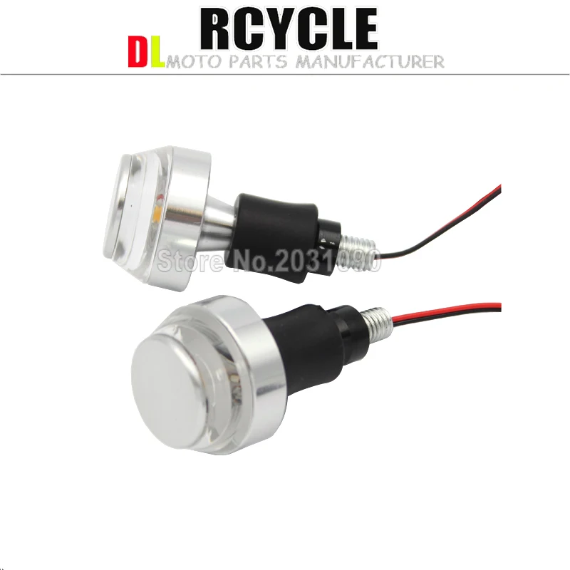 Светодиодный светильник поворотного сигнала на руль мотоцикла мигалка с желтым