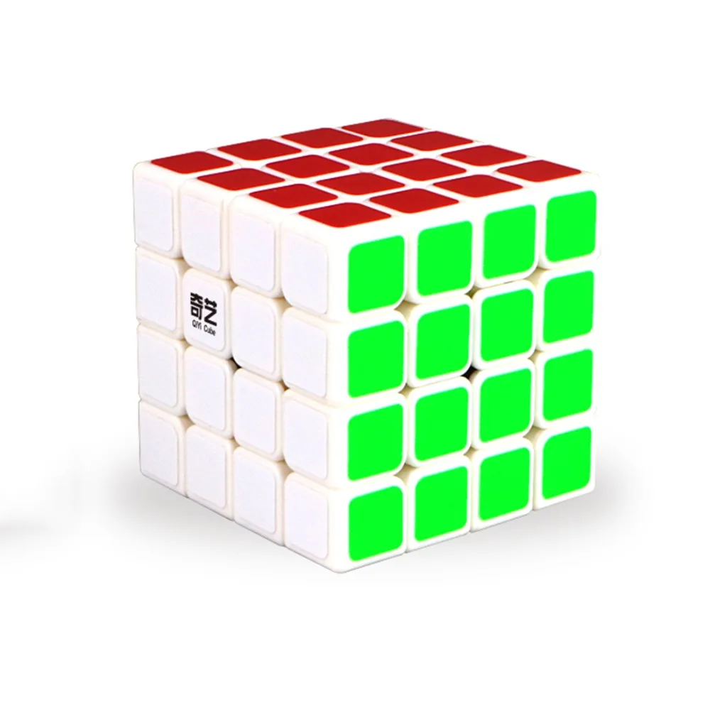 Новые QiYi Qi юаней S 4x4x4 Шесть Цвет Интеллектуальный Магический кубик конкурс