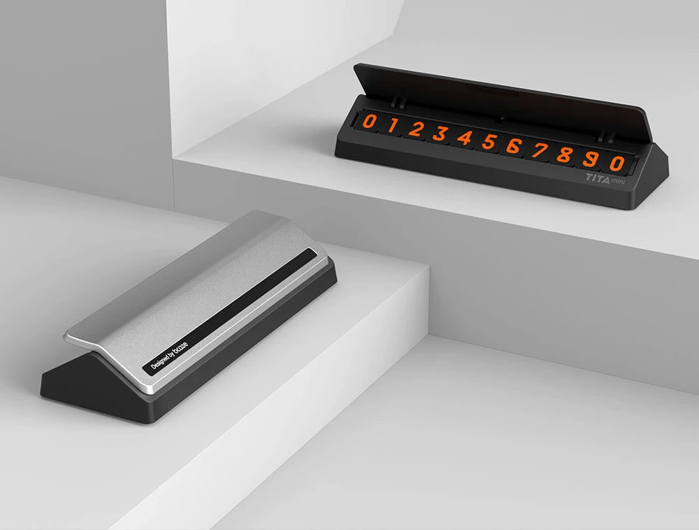 Оригинальный чехол для Xiaomi mijia Bcase TITA откидной тип автомобиля парковки номерной