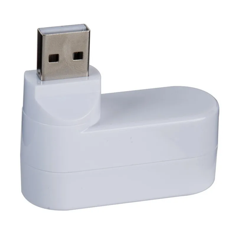 BinFul вращающийся высокоскоростной 3 порта usb-хаб 2,0 USB разветвитель адаптер для ноутбуков/планшетных ПК периферийных устройств
