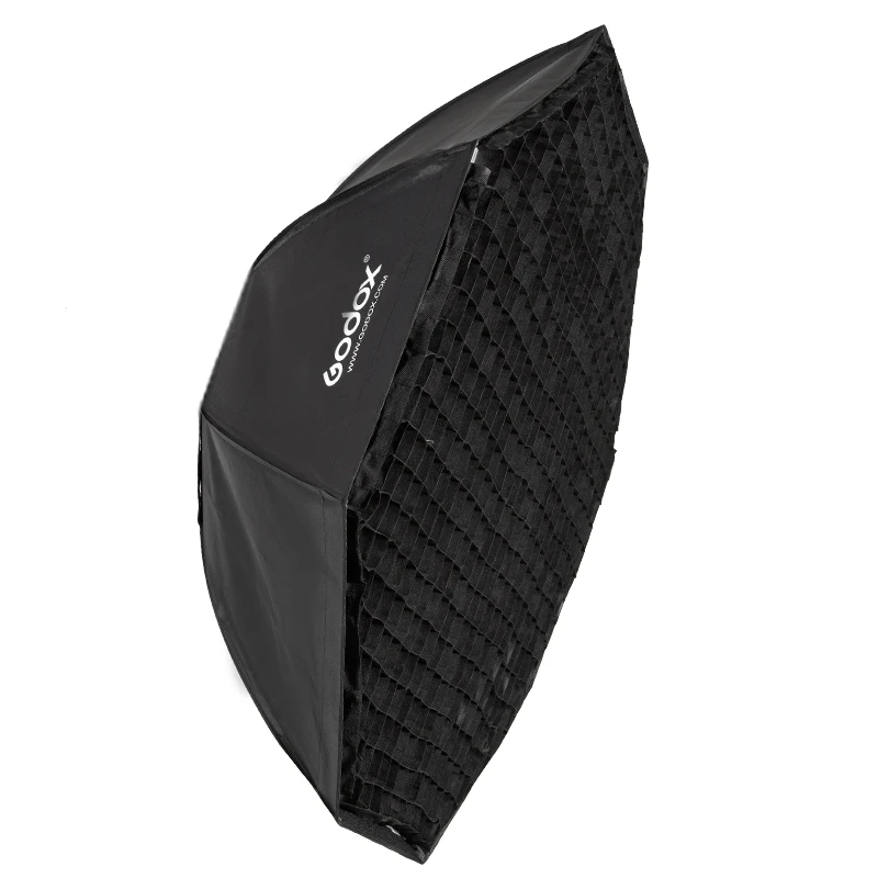 Софтбокс Godox FW95cm восьмиугольный софтбокс с сеткой Honeycomb Bowens Mount алюминиевый сплав