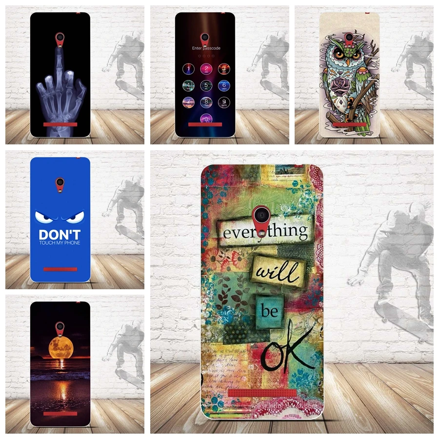 Для Asus Zenfone 5 A501CG A500CG 0 &quotчехол Капа мягкий TPU силиконовый чехол для Zenfone5 A500KL