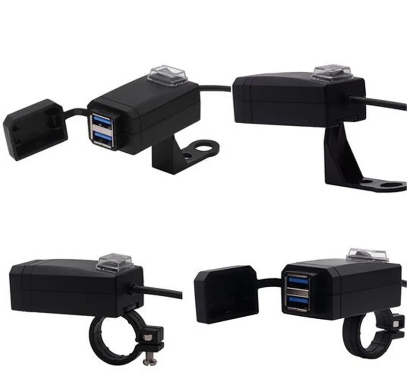 Зарядное устройство для мотоцикла WUPP QC3.0 с двумя USB портами 12 В| |