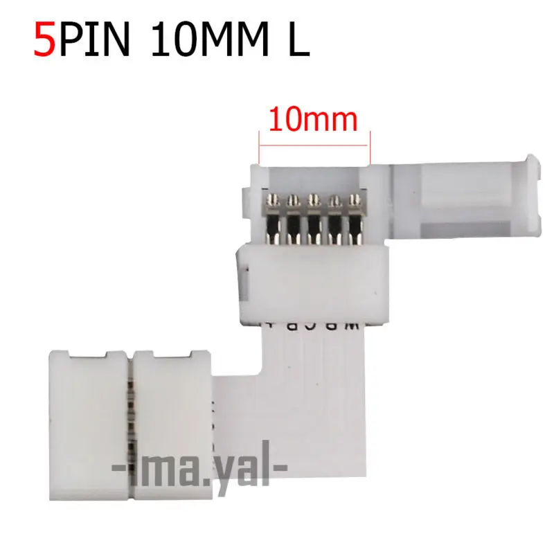 5 шт./лот rgb ws2812 sigle цвет 3528 5050 светодиодные ленты Разъем 2pin 4pin 10 мм 8 L Форма