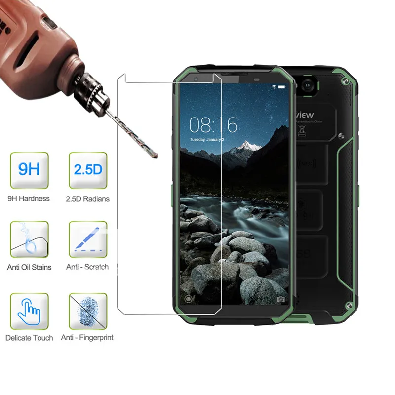 

9H Tempered Glass For Blackview BV9600 Screen Protector Protective Glass Film For Blackview BV9600