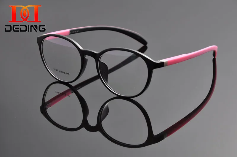 Мужская оправа для близорукости Deding унисекс TR90 небьющиеся силиконовые очки на
