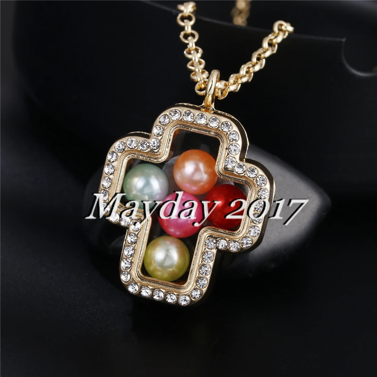 Стеклянный плавающий медальон с изображением сердца матери кулон ожерелье