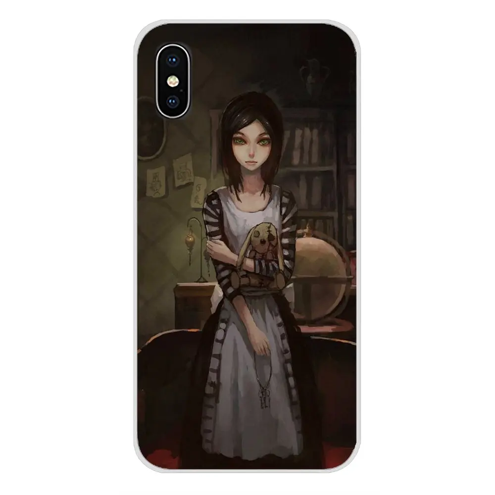 Для Apple iPhone X XR XS MAX 4 4S 5 5S 5C SE 6 6S 7 8 Plus ipod touch Alice Madness Return аксессуары чехлы для