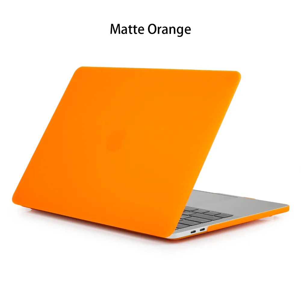 Матовые чехлы для ноутбуков Apple macbook Air 13 11 Pro retina 12 13,3 15,4, чехол для Macbook New air 13 pro 13 с сенсорной панелью