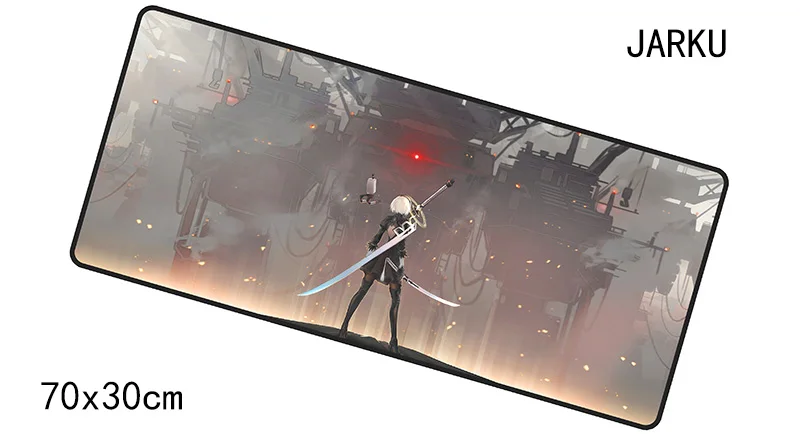 NieR Automata коврик для мыши лучший 700x300x3 мм игровой коврик для мыши геймер Коврик для мыши блокированный коврик клавиатура компьютерная padmouse ноутбук игровые коврики