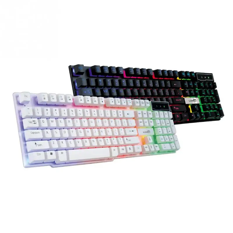 R260 Russo Tastiera игровой металло 104 Tasti ритмизированные Meccanica retroilluminata проводной Tastiere USB