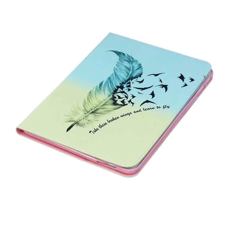 Print Flip Stand Leather Skin Shell Funda Capa Case For Samsung Galaxy Tab 4 10.1 T530 T531 T535 SM-T530 SM-T535 Coque +Film+Pen |