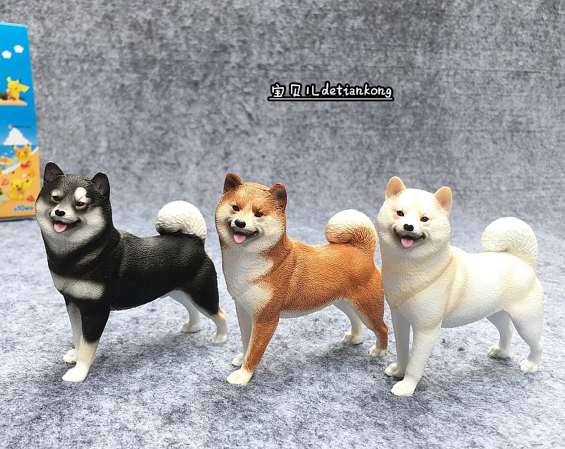 3 шт./лот Японские Аниме фигурки kawaii dog story Akita экшн-фигурки коллекционные модели