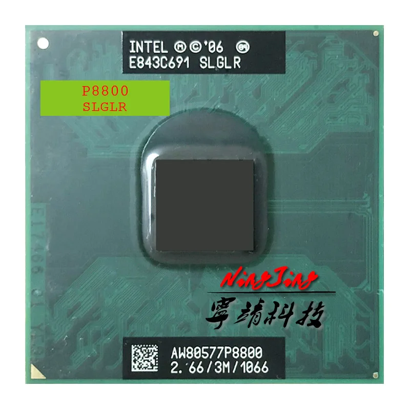 Процессор Intel Core 2 Duo для мобильных телефонов P8800 SLGLR двухъядерный процессор 6 ГГц с