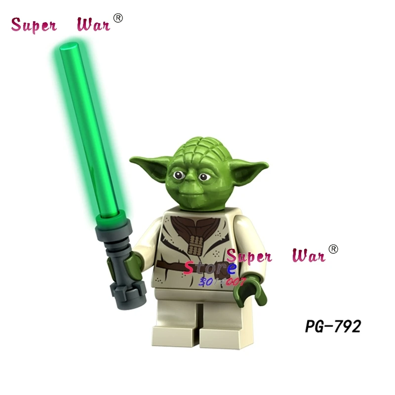 PG792 Одиночный Solo A Story Storm Wars Rebel Tie A-Wing Pilot Ki-Adi-Mundi Rey Luke building block игрушки для детей - Цвет: PG792