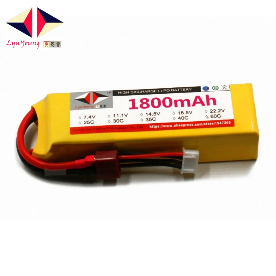 Аккумулятор HX Lipo 3S 11 1 В 1800 мАч 25C 30C 35C 40C 60C для радиоуправляемого дрона