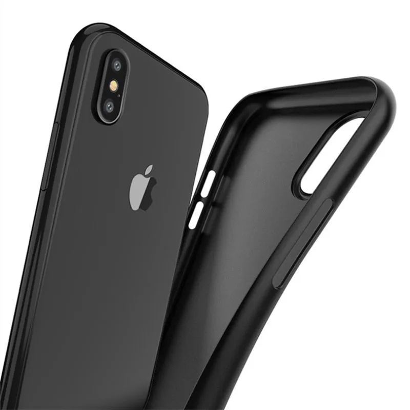 Samtsui Матовый Мягкий ТПУ чехол для телефона iPhone11 XMAX X ультра-легкий однотонный pro XR 7
