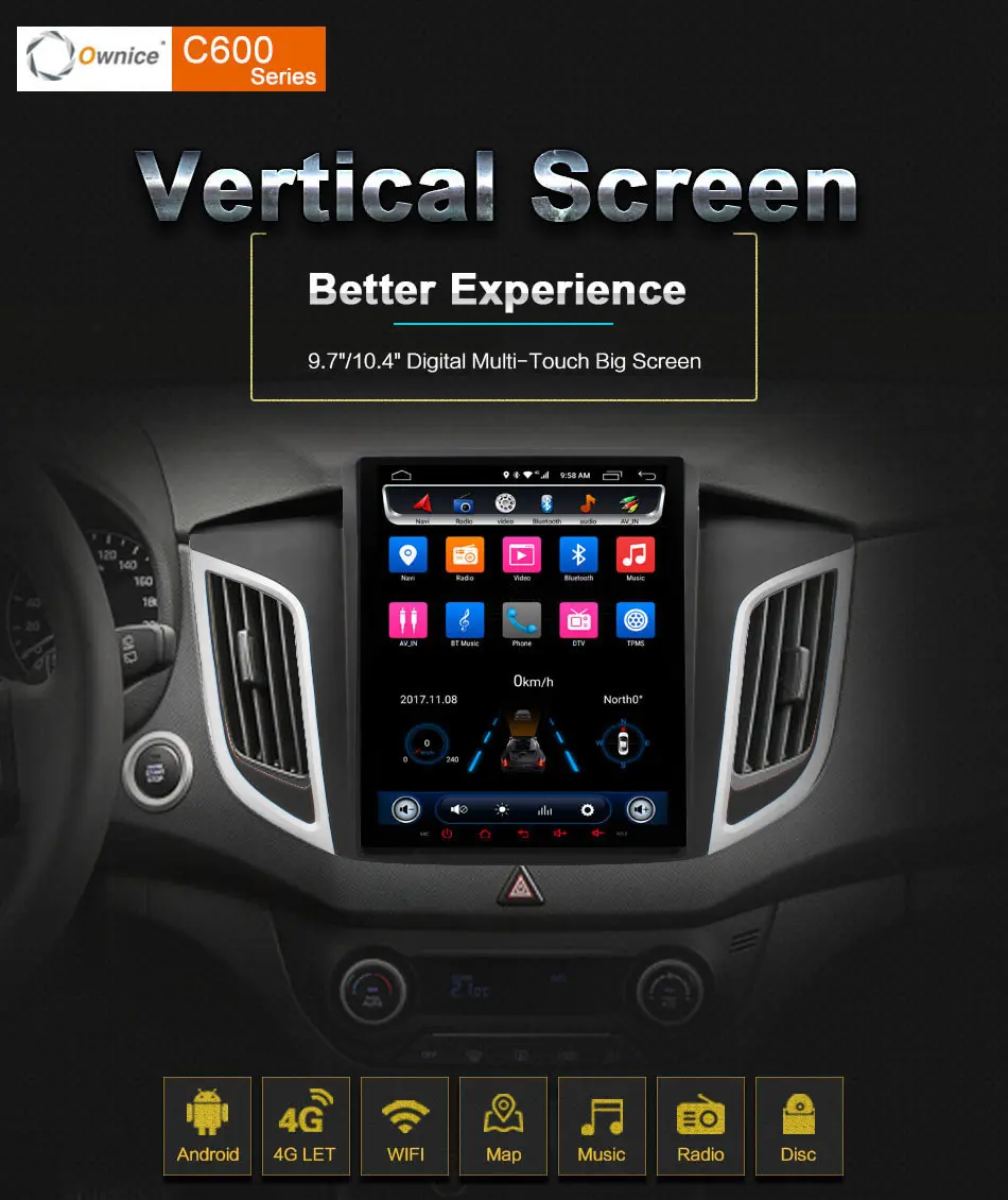 HD 10,4 дюймов Octa 8 Core Android 6,0 2 Гб Оперативная память Автомобильный DVD плеер для Honda CRV CR-V 2012 2013 Радио стерео BT TPMS DAB