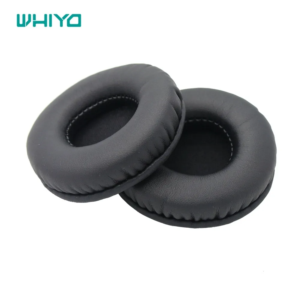 Whiyo 1 pair of Artificial Leather Earpads Replacement Ear Pads Spnge for Creative HN-505 Noise Canceling HN 505 Headphones