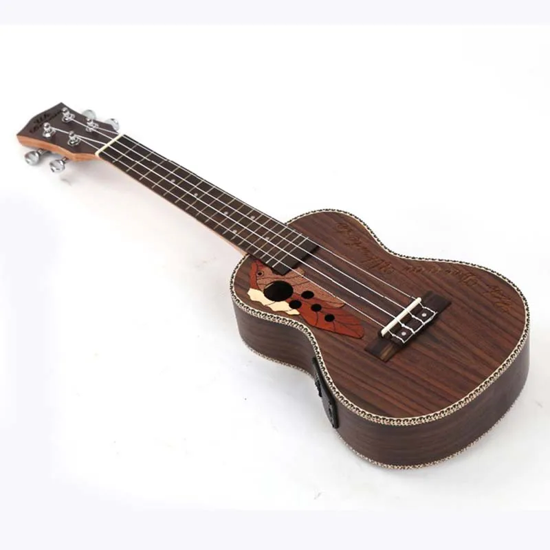 Электрическая гитара с 4 струнами 23 дюйма электрической коробкой полностью из