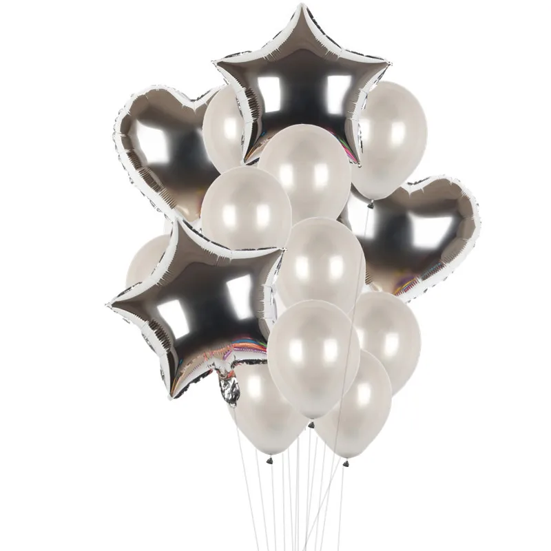 12 шт. латексные воздушные шары в горошек с божьей коровкой и белыми