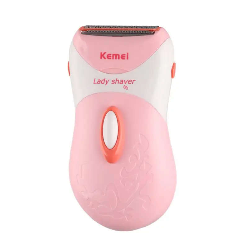 Kemei Новый моющийся электрический эпилятор Перезаряжаемый для удаления волос