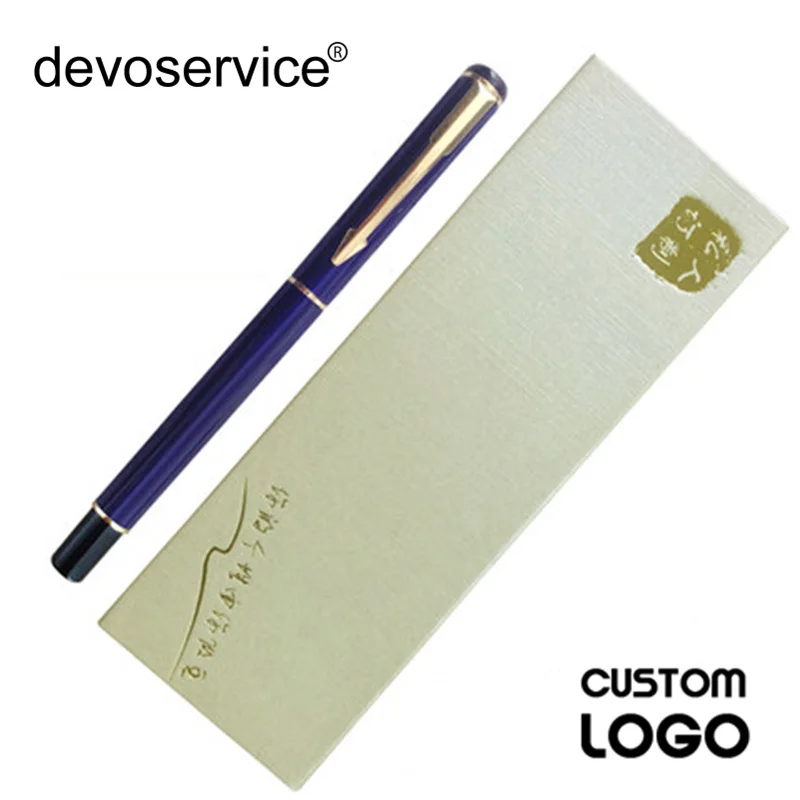 Новая простая металлическая шариковая ручка на заказ шариковые ручки с
