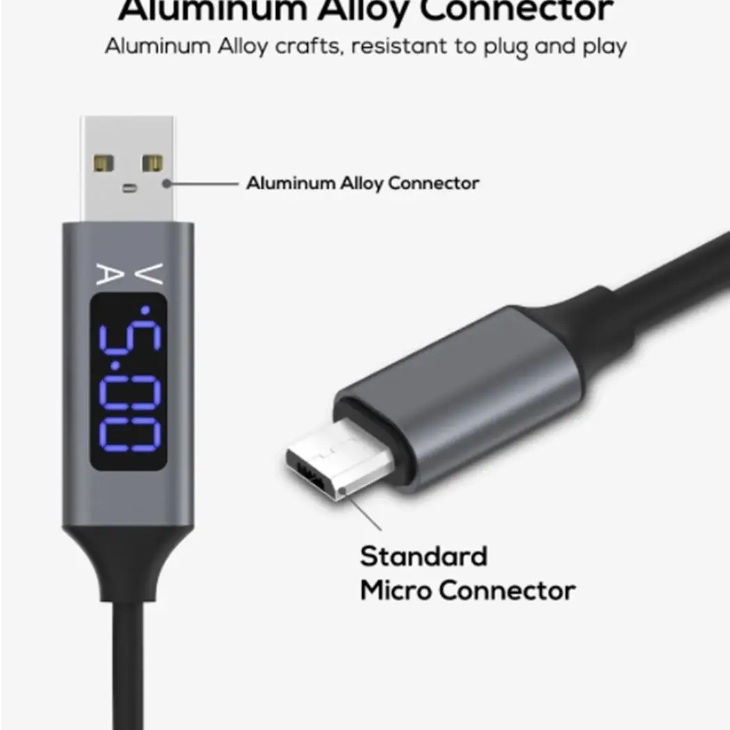 Умный дисплей кабель для быстрой зарядки type C Micro usb Line Android samsung Xiaomi huawei 1