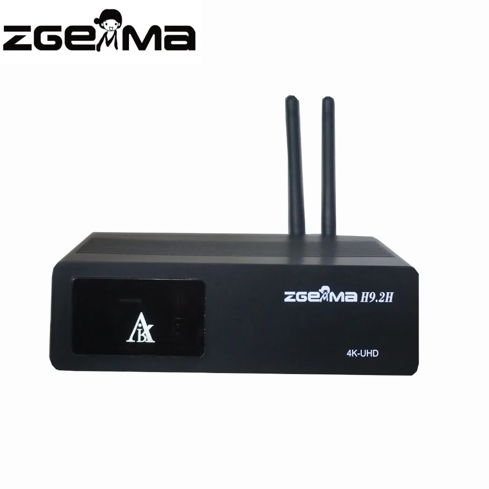 Online 2 Teile/los 4K UHD Zgemma H 9,2 H Combo DVB-S2X + DVB-T2/C Satellite TV BOX Linux E2 IPTV STALKER WIFI Gebaut-in