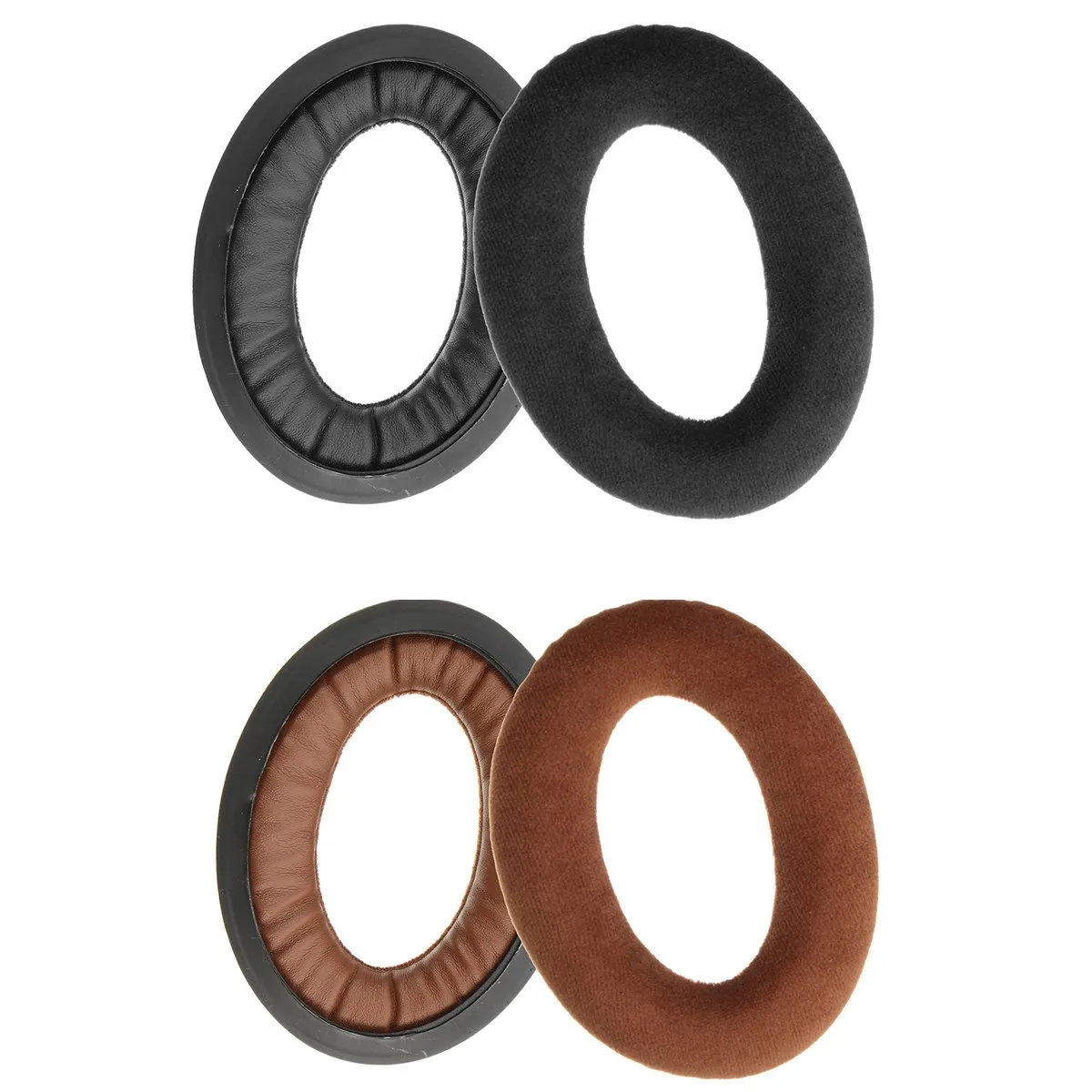 1 пара Замена подушечки для наушников Sennheiser HD598 HD558 HD515 HD598 Cs HD518 HD555 HD595 наушники-амбушюры чёрный; коричневый
