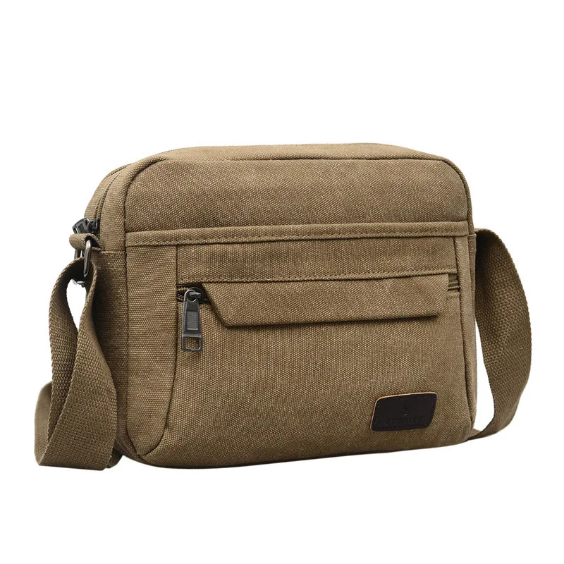 Vintage Messenger Bags Canvas Shoulder Bag Fashion Business Crossbody Bolsas Maleta Travel Handbag Sacoche Homme Marque Luxe |