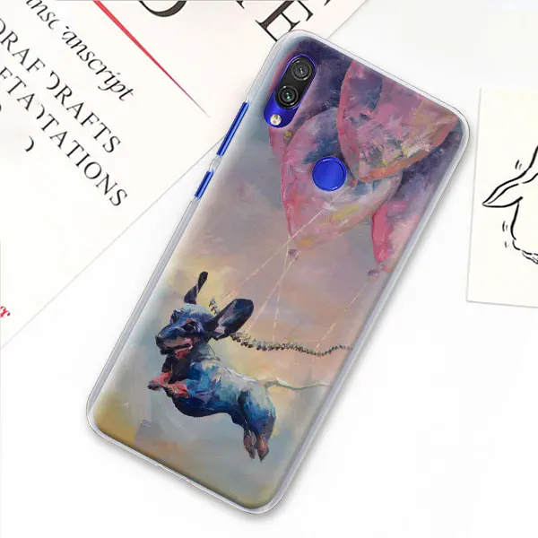 04 Такса Doxie Цветок Собака Щенок чехол для телефона для Xiao mi красный mi 7 5 6 Pro Note 7 Pro 5 5A 6 mi A1 A2 8 Lite 9 чехол Coque - Цвет: 04