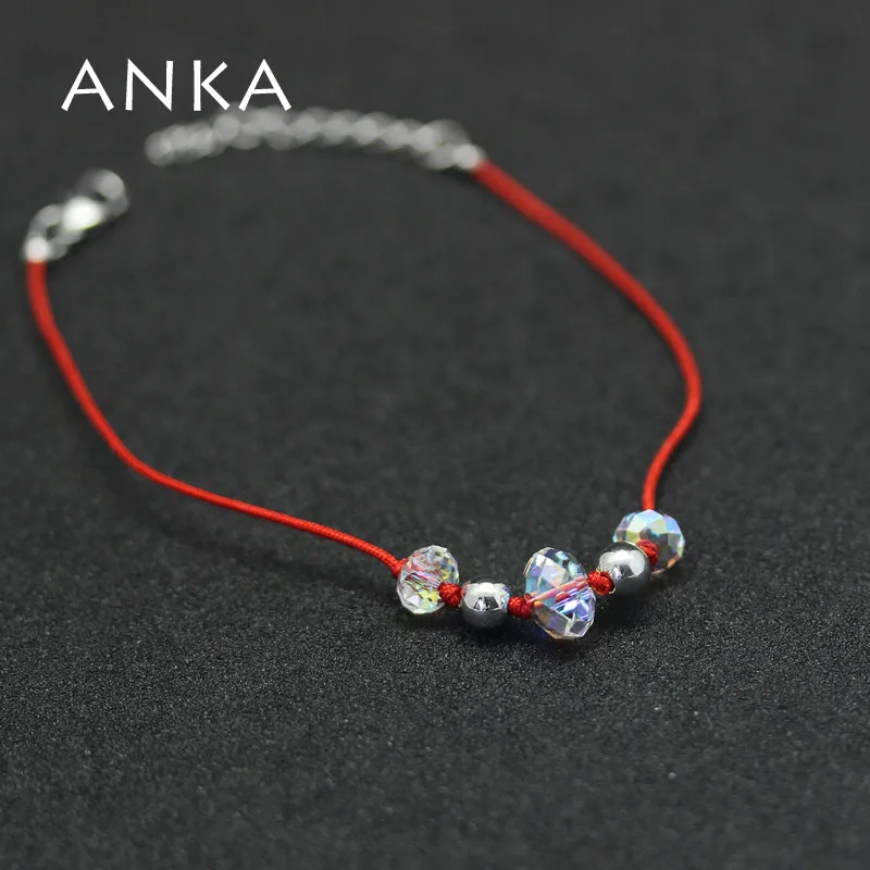 Анка модные Кристаллы из Австрии ювелирные изделия браслет для женщин тонкий