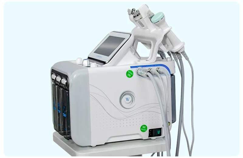 6 In 1 H2O2 Hydra Dermabrasion BIO Lift Spa Facial Machine Hydro Microdermabrasion Facial Machine Water Qqua Peel Cold Hammer