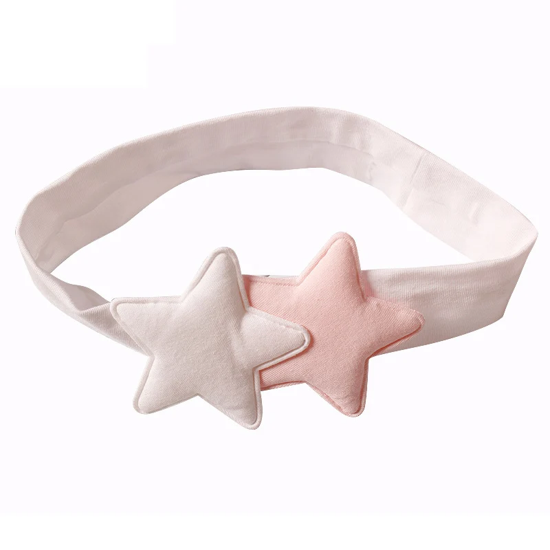 Baby Headband For Girls Lovely 2 Pink Stars Princess Beauty Forever Hair Haarband Hairpins Girl Accessories Child | Детская одежда и