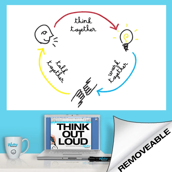 Большой размер Съемная доска для детей стираемая бумага граффити