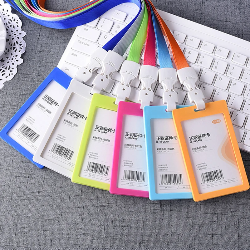 Раскладной держатель для бейджа в горизонтальном стиле Студенческая