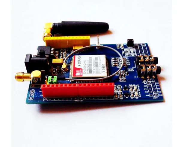 Модуль для Arduino SIM900 5 шт./лот 4 частоты макетная плата GSM GPRS текстовые сообщения