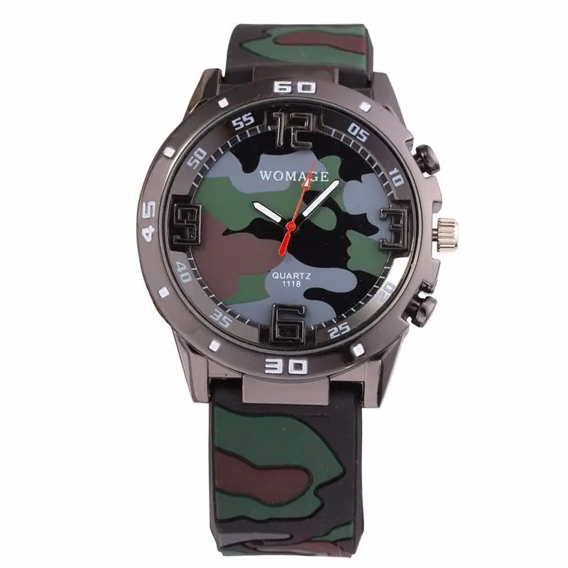 

2020 Top Brand Watch Kids Watches Boys Quartz Clock Children Sports Military Wristwatch Silicone Wrist Watch Outdoor Boys Gift