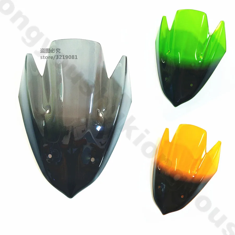 Горячая Распродажа; обувь для езды на мотоцикле Kawasaki Z1000 Z 1000 2010 2011 2012 2013 Зеленый лобовое стекло ветровой щиток лобового стекла спойлера спойлер