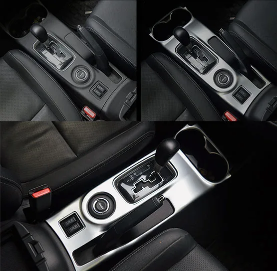 Аксессуары подходят для MITSUBISHI OUTLANDER 2016 хромированная панель переключения