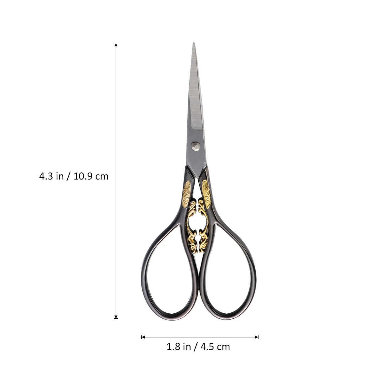 Vintage European Style Stainless Steel Precision Embroidery Scissor for Sewing Craft Art Work Everyday Use (Pattern 1) | Инструменты