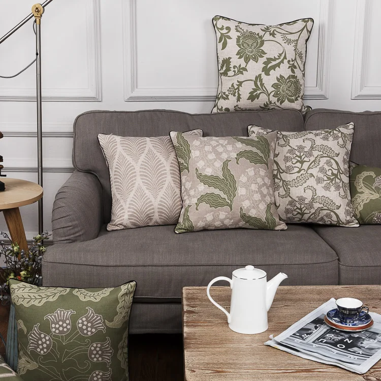 Декоративные Чехлы/серый Цветы геометрический узор крышка/Индивидуальные